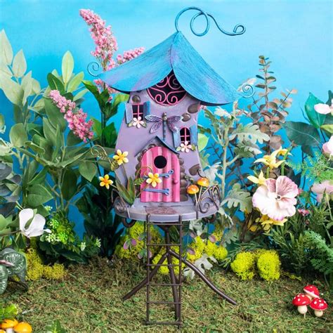 metal fairy house|fairy house kits for sale.